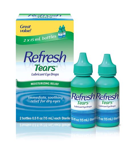 Buy Refresh Tears Lubricant Eye Drops 05 Fl Oz 2 Count Fado168