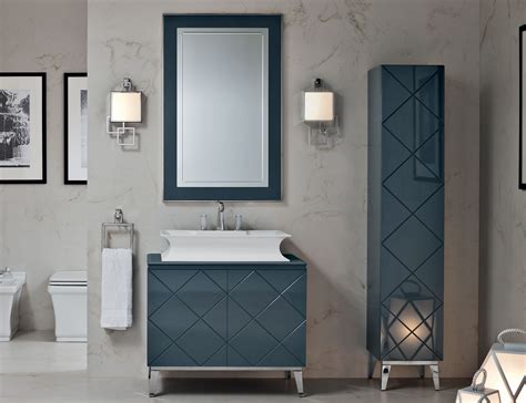 Shop luxury bathroom vanities online for your bathroom remodel or renovation. Nella Vetrina R6 Italian Luxury Bathroom Vanities Blue ...