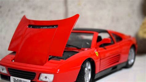 Maisto® metal model kit, ferrari® enzo is rated 4.6 out of 5 by 18. 『Maisto 1/18』Ferrari 348ts - YouTube