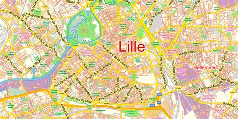 He said the requirement applies to all types of development, including commercial and residential. Lille France Map Vector Exact City Plan Low Detailed ...
