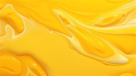 Premium Photo A Yellow Liquid With Swirls