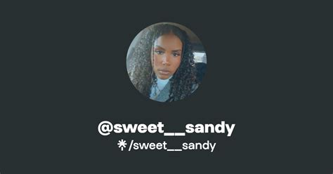 Sweet Sandy Instagram Tiktok Linktree