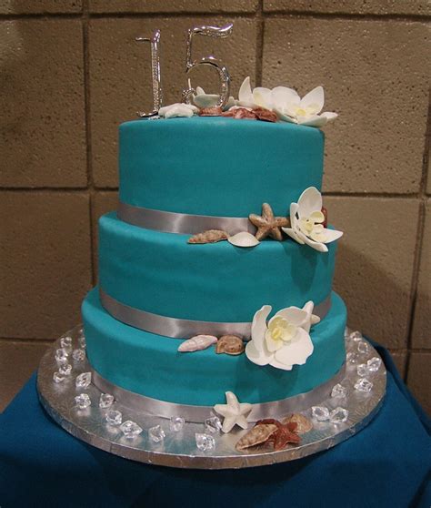 As the name suggests, the celebration takes place on a teenager's sixteenth birthday. Beach theme Quinceanera | sweet 16's birthday cakes ...
