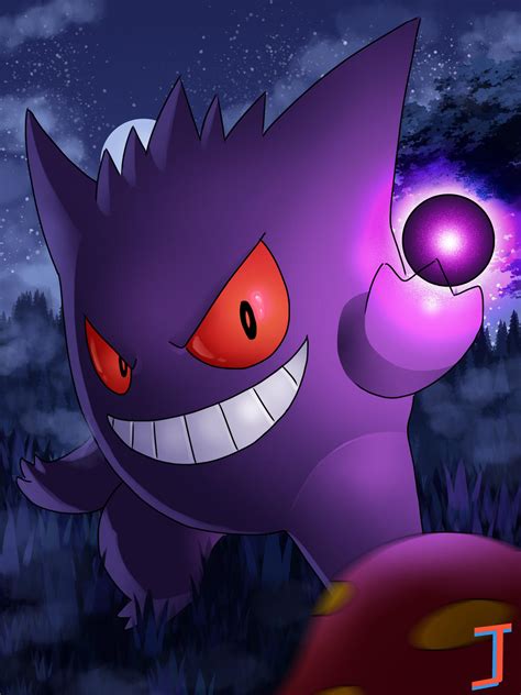 Gengar By Junkcrab On Deviantart