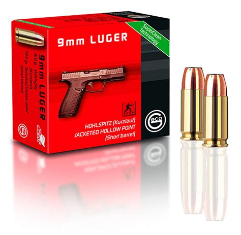 Geco 9mm Luger Hp 124grs 20 Stk Kurzlauf Sintox Triebel Onlineshop