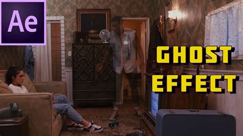 Ghost Effect In Adobe After Effects Tutorial No Plugins Youtube