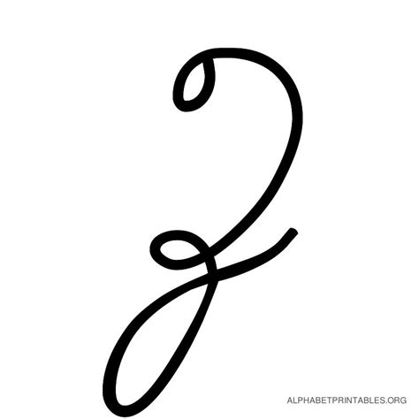 Click on the image to download the pdf. Printable Cursive Alphabets Uppercase | Alphabet ...
