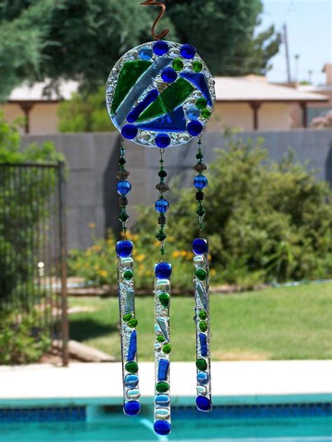 17 Best Images About Fused Glass Wind Chimes On Pinterest Glass Art