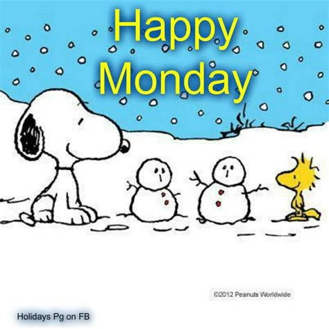 Monday Snoopy Snoopy Love Snoopy And Woodstock