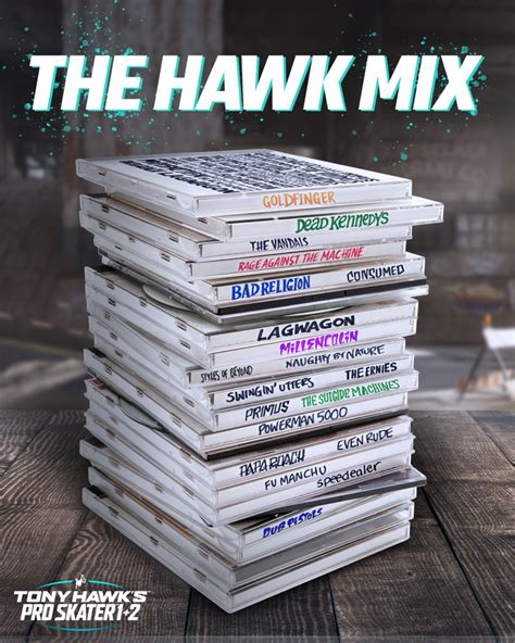 Tony hawk's pro skater 1 + 2 game. Tony Hawk's Pro Skater 1 + 2 soundtrack list announced - Gematsu