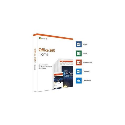 Microsoft Ms Office 365 Home 2019 6 User For Pc And Mac Computing From