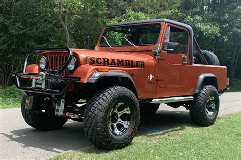 350 Powered 1981 Jeep Cj 8 Scrambler For Sale On Bat Auctions Sold