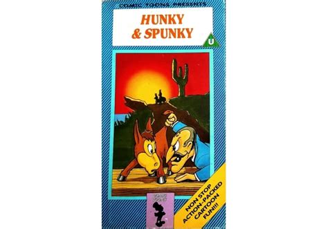 Hunky And Spunky On Comic Toons United Kingdom Vhs Videotape