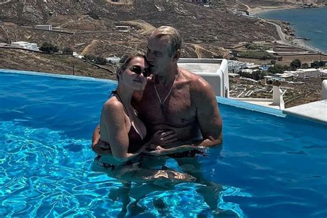 Dolph Lundgren Vacations With Fiancée Emma Krokdal In Mykonos See The