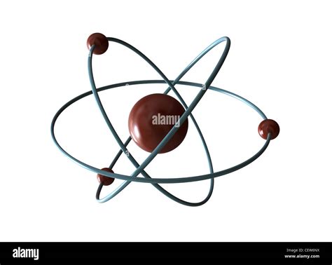 Atom 3d Render Stock Photo Alamy