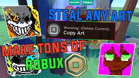 ROBLOX OP STARVING ARTISTS SCRIPT COPY ART GET TONS OF ROBUX