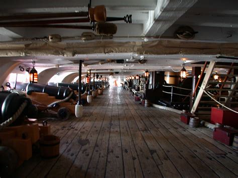Hms Victory Main Deck Original Floors From The Battle Of T Flickr