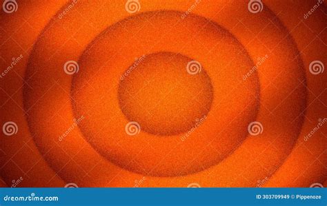 Warm Orange Abstract Circles Texture For Vibrant Backgrounds Stock