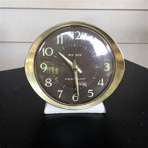 Vintage Westclox Big Ben Wind Up Alarm Clock For Repair Or Parts