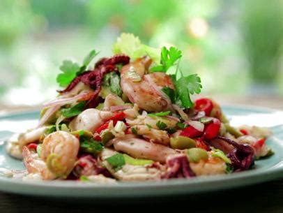 This easy italian pasta salad is loaded with fresh vegetables, mozzarella cheese, salami, and tossed in a tangy herb vinaigrette. Italian Seafood Salad Recipe | Ina Garten | Food Network