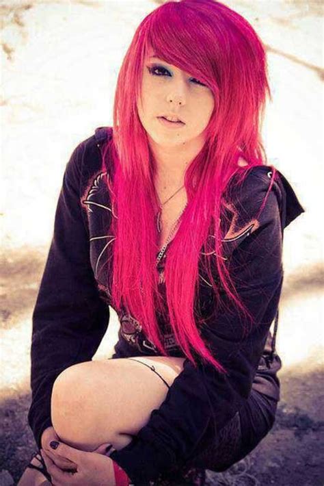 20 Emo Long Hair Hairstyles And Haircuts Lovely Hairstylescom
