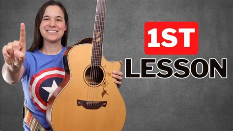 Must See First Acoustic Guitar Lesson For Beginners Youtube