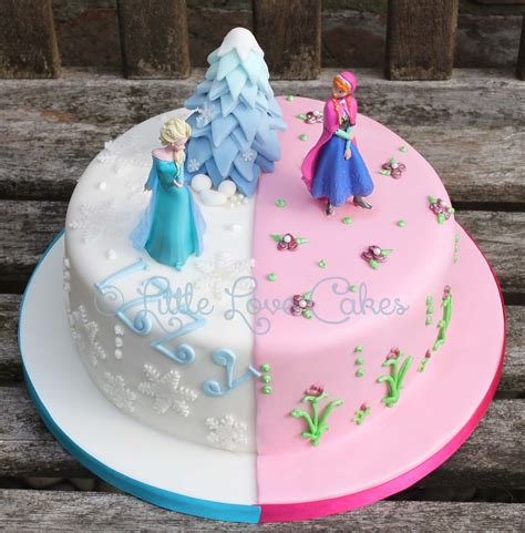 Deliciosa Pastel Para Fiesta De Cumpleaños Frozen كيك Frozen