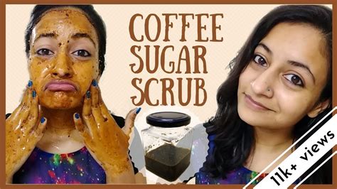 Smooth And Glowing Skin In Minutes Coffee Sugar Scrub Diy Youtube