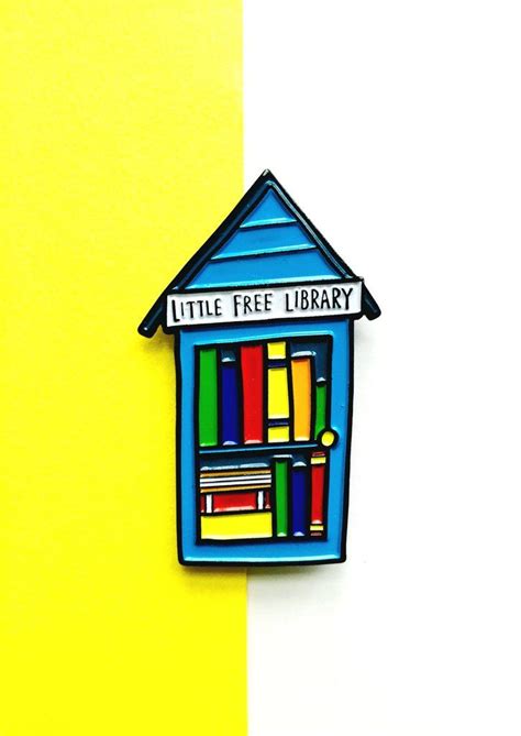 Little Free Library Pin Little Free Libraries Pin And Patches