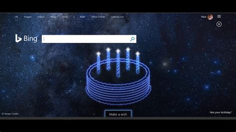 Happy Birthday Make A Wish Animation By Microsoft Bing Youtube