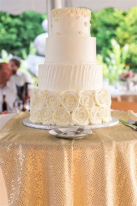Buttercream Wedding Cake Country Chic Wedding Cake Shabby Chic