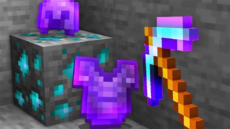 Minecraft But Ores Drop Op Items Youtube