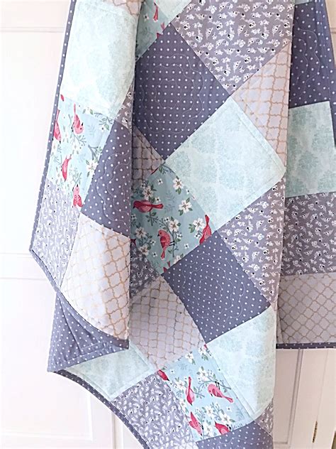 Baby Quilt Patterns Pdf 2 For 1 Easy Quilt Patterns For Etsy In 2020