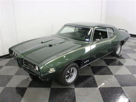 1969 Pontiac Gto Judge Tribute 33458 Miles Midnight Green Hardtop 400