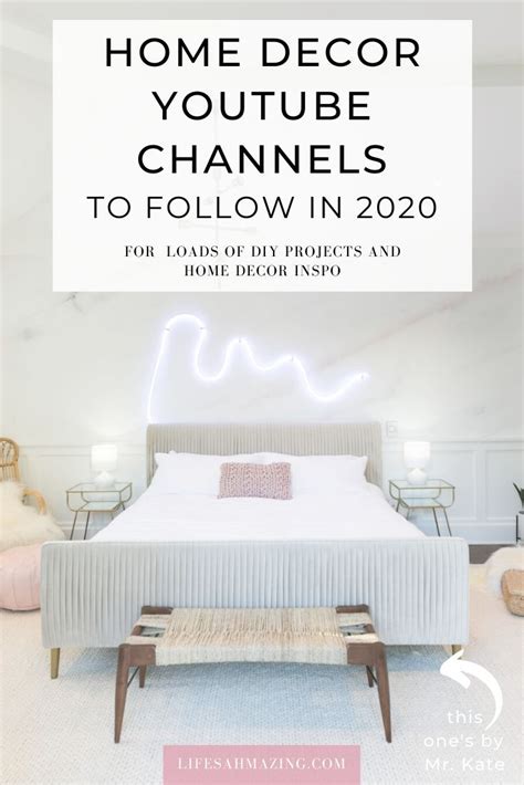 13 Diy Home Décor Youtube Channels To Follow In 2021 Diy Master