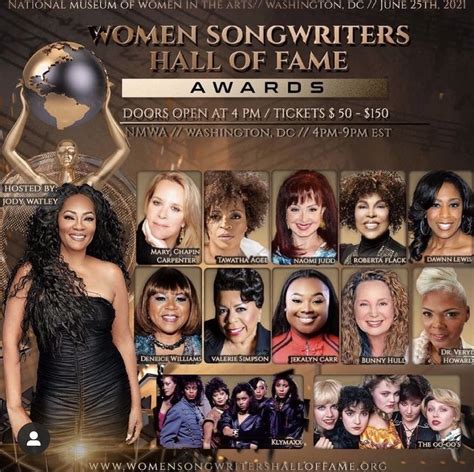 Women Songwriters Hall Of Fame Awards National Museum Of Women In The