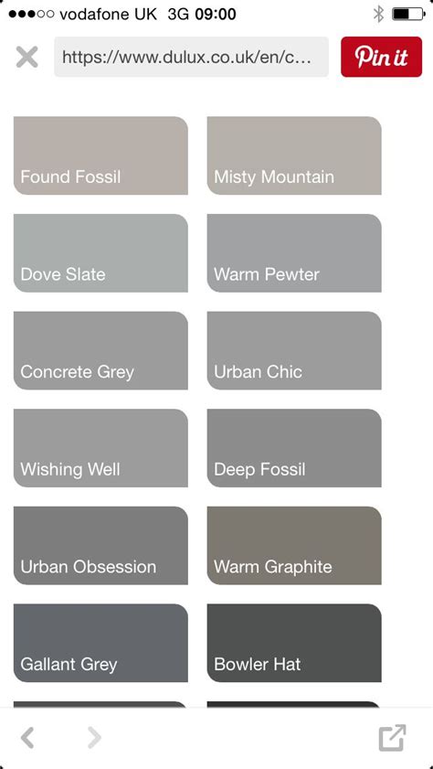 20 Shades Of Grey Color Chart Pimphomee