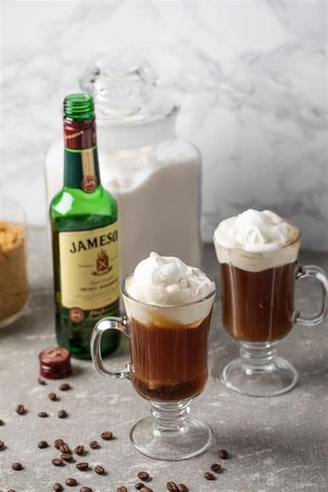 Irish Coffee Recipe Jameson Baileys Tyrell Ohara