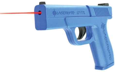 Laserlyte Trigger Tyme Training Laser Pistol Bright Blu Lt Ttl