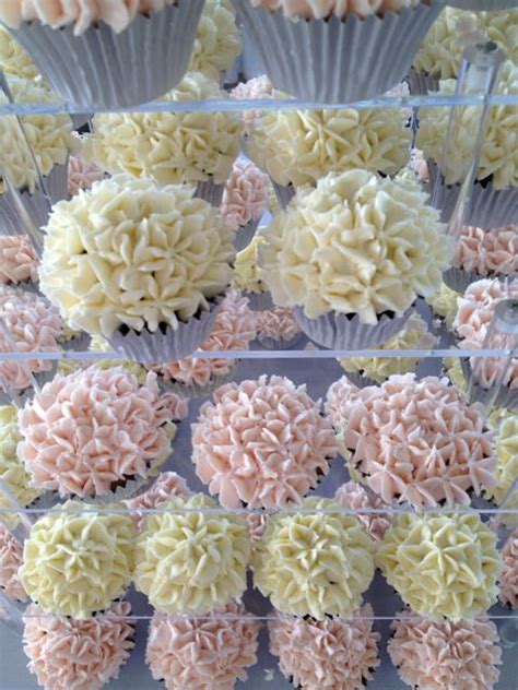 Pale Pink And White Wedding Tower Cupcake Ideas For You