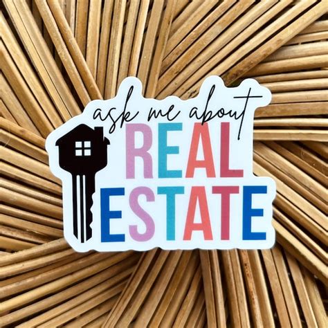 Real Estate Stickers Etsy