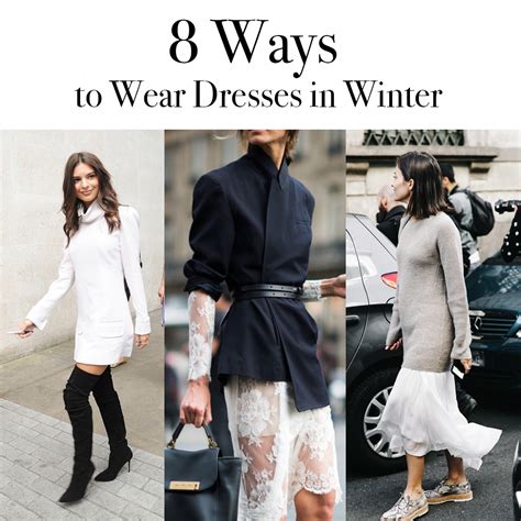 8 Ways To Wear Dresses In Winter Beige Renegade