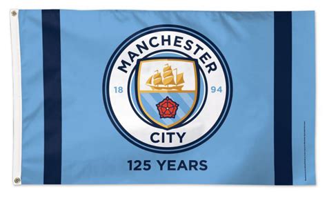 Buy Manchester City Fc 3x5 Polyester Flag Flagline