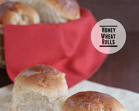 honey wheat rolls recipe