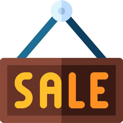 Sale Basic Rounded Flat Icon