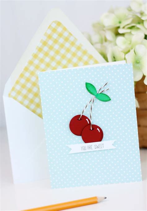 Easy Paper Punch Cherries Damask Love Paper Punch Punch Art Fun