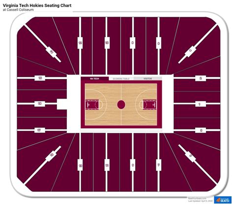 Virginia Tech Basketball Seating Chart