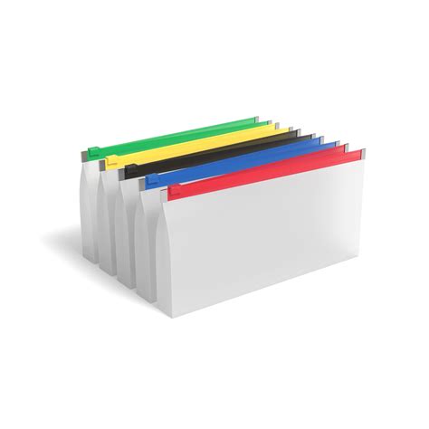 Myofficeinnovations Poly Zip Envelopes Check Size Clear With Assorted