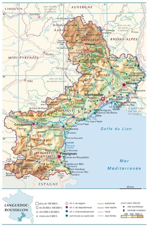 Région De France Le Languedoc Roussillon