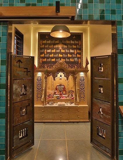 10 Pooja Room Door Designs That Beautify Your Mandir Entrance With
